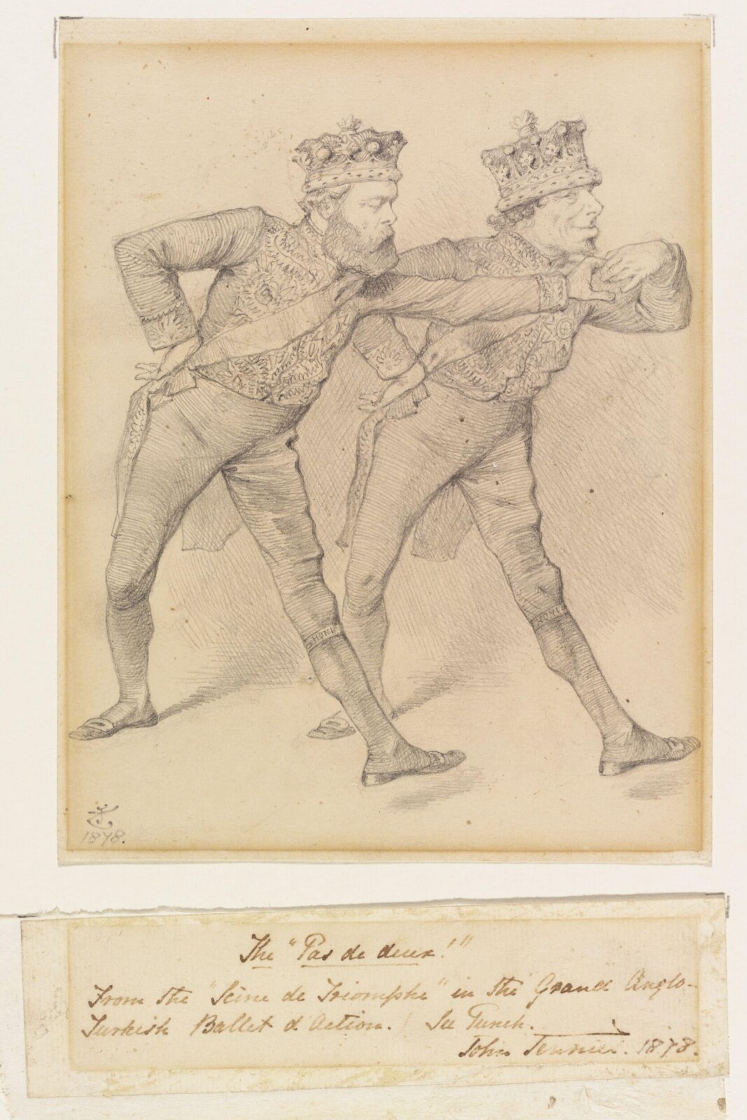 The Pas De Deux!, John Tenniel, 1878