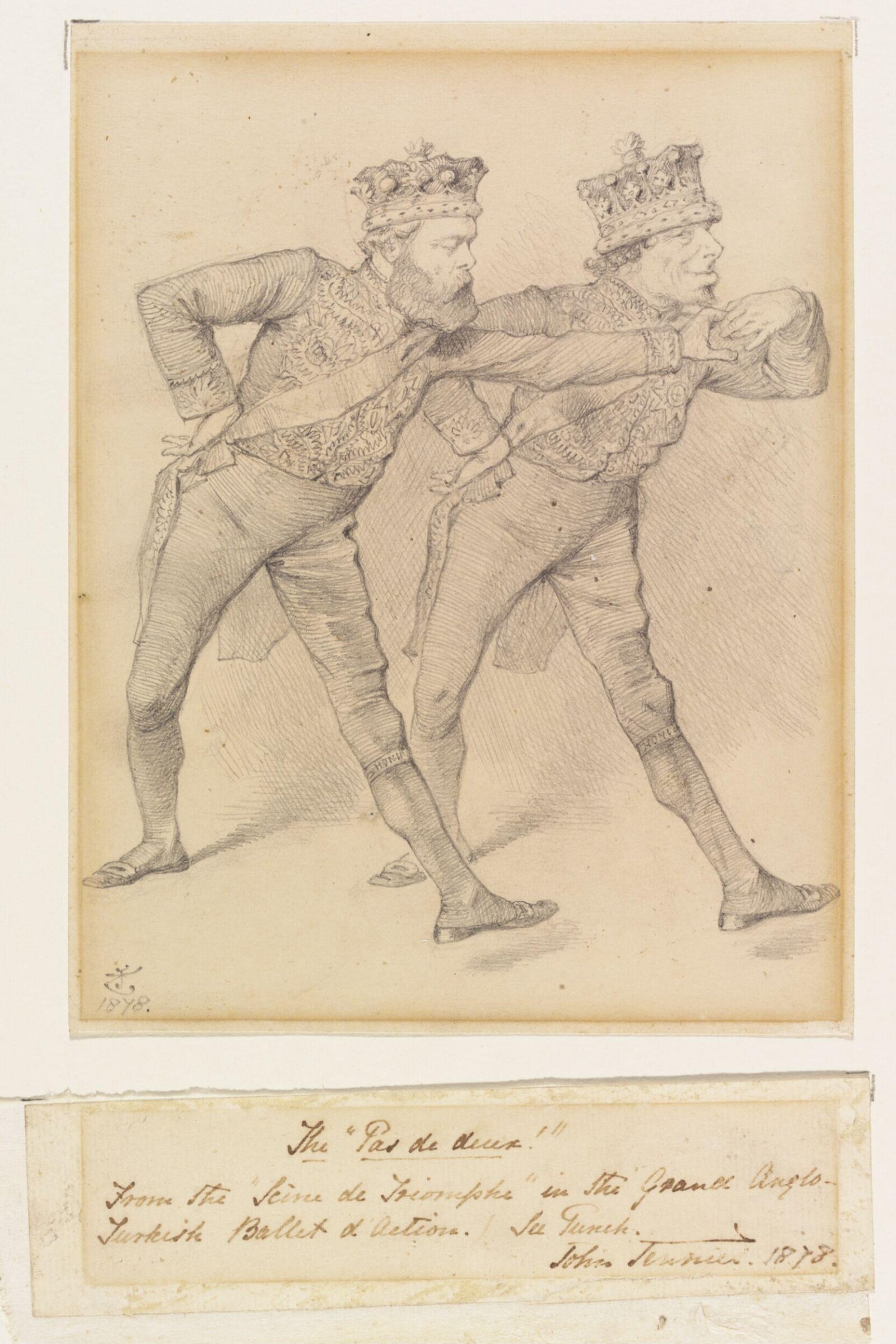 The Pas De Deux!, John Tenniel, 1878