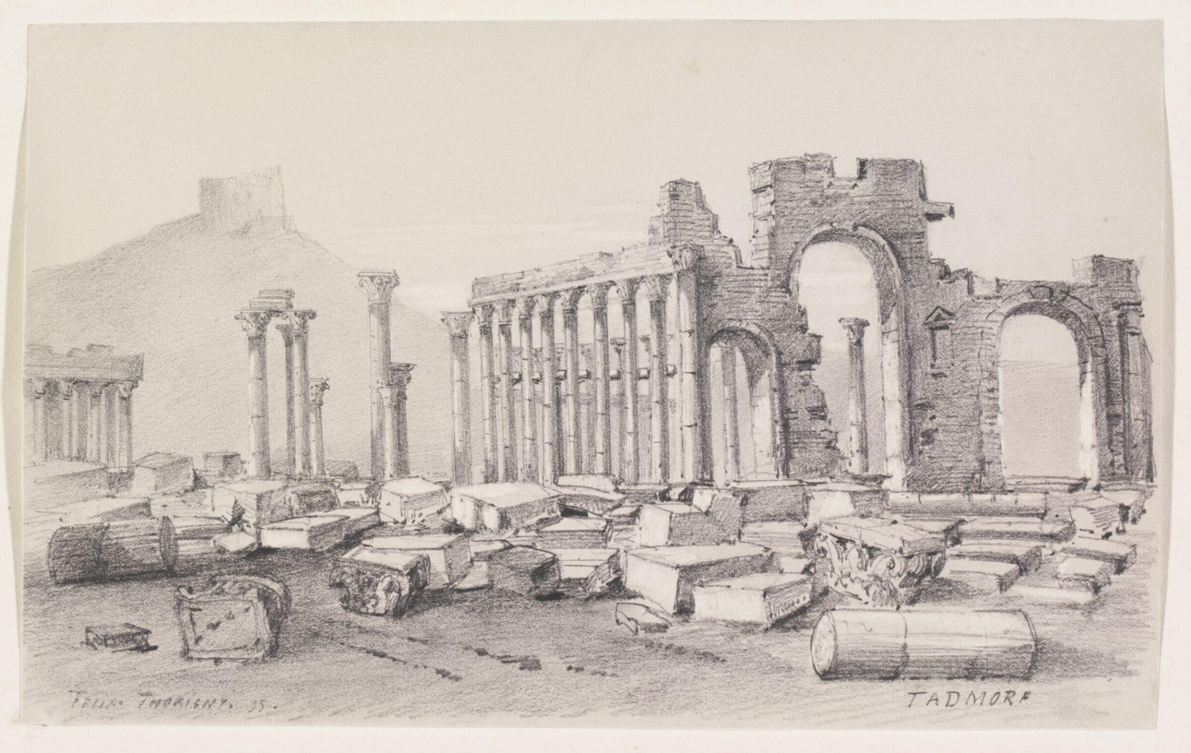 Tadmor, Félix Thorigny, 1855