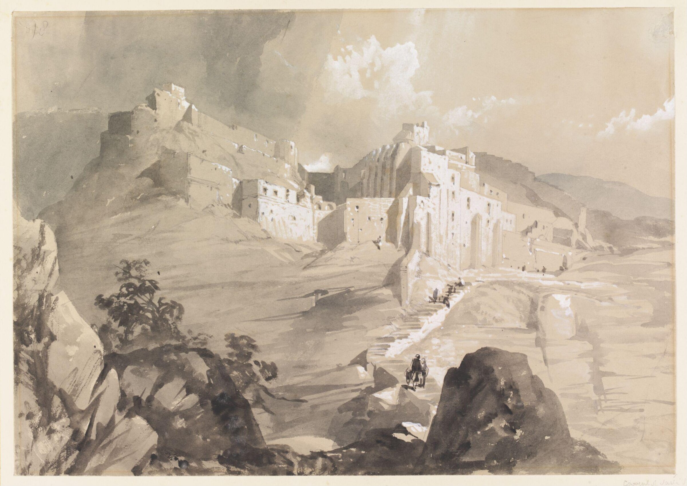 Convent of Santa Saba, Louisa Tenison, 1819-1882