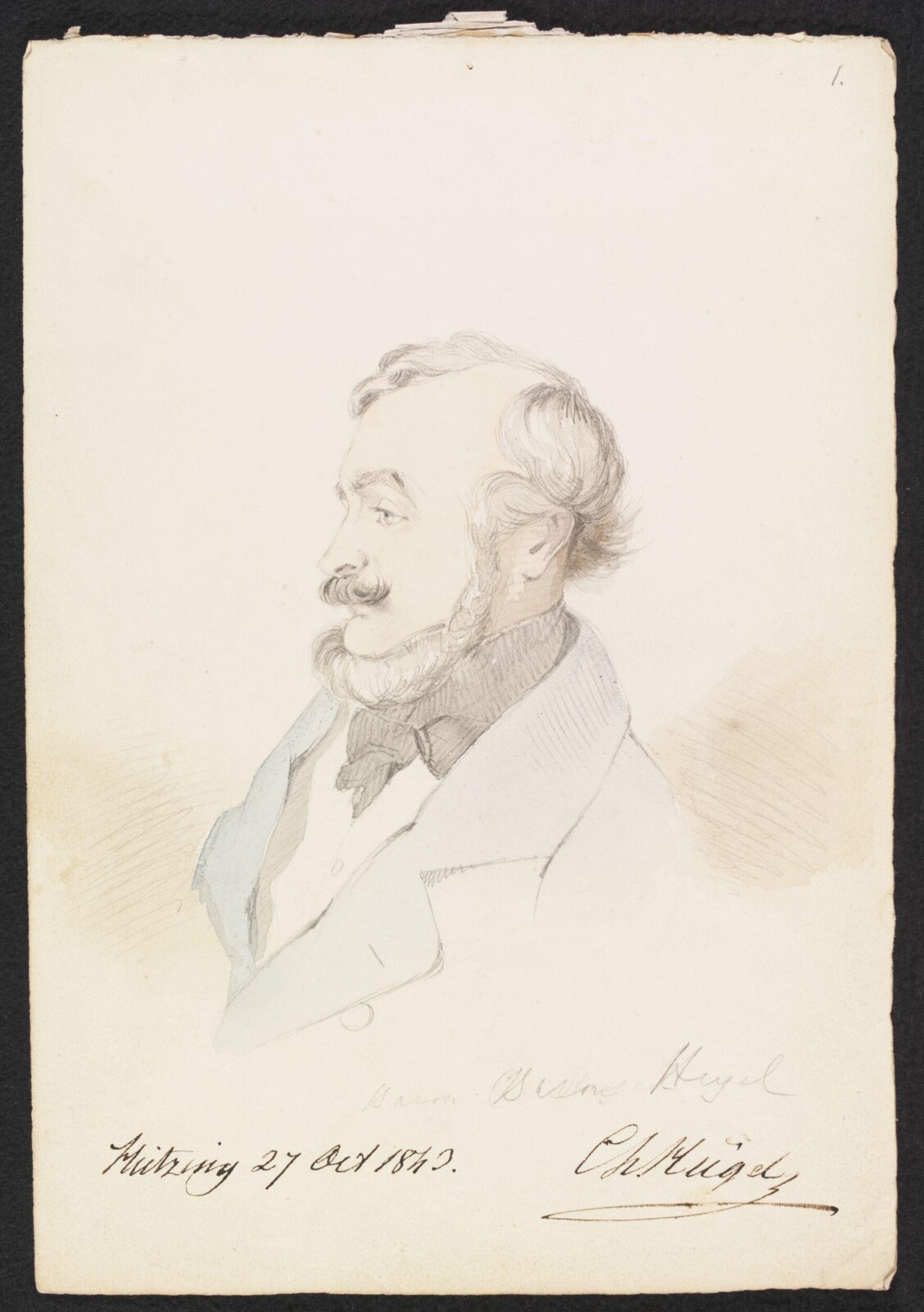 Baron Hugel, Godfrey Thomas Vigne, 1843
