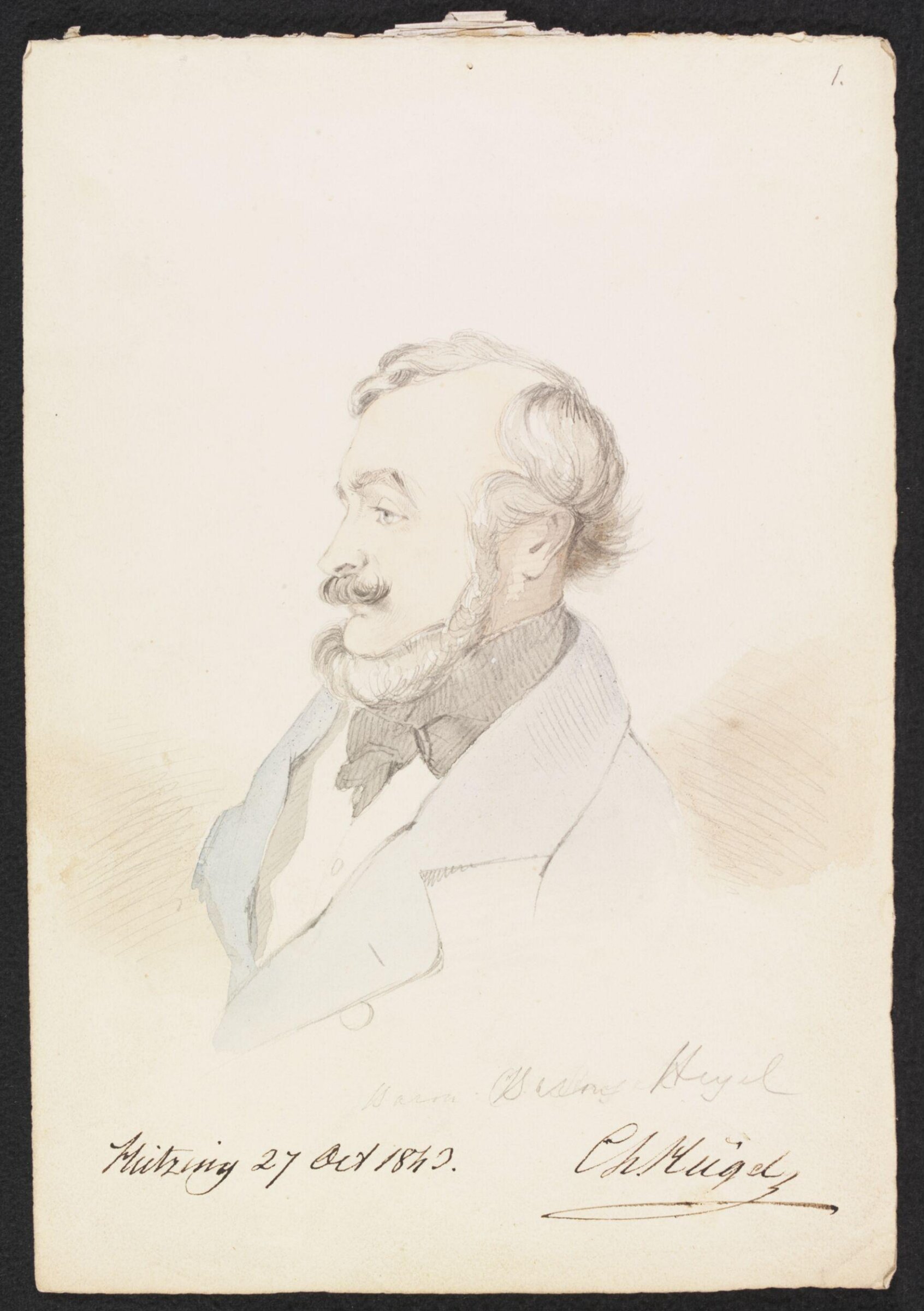 Baron Hugel, Godfrey Thomas Vigne, 1843