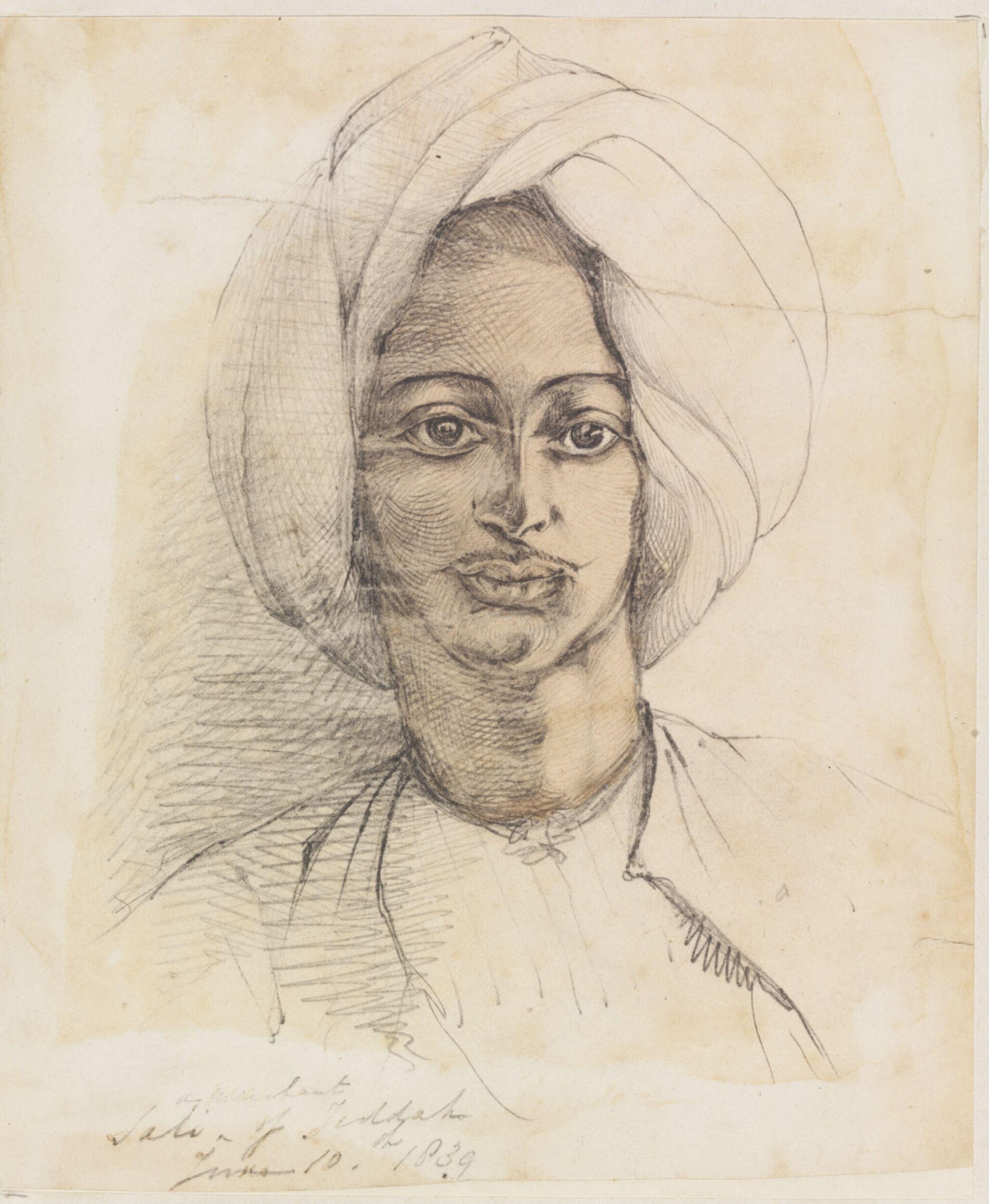 Sali a merchant of Jeddah, Godfrey Thomas Vigne, 1839