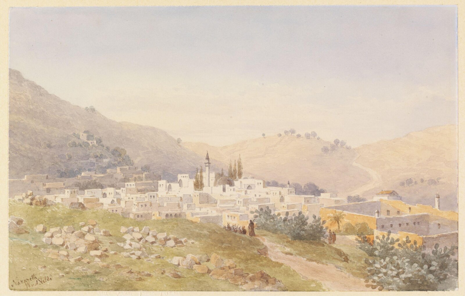 Nazareth, Charles William Meredith van de Velde, 1851-1852