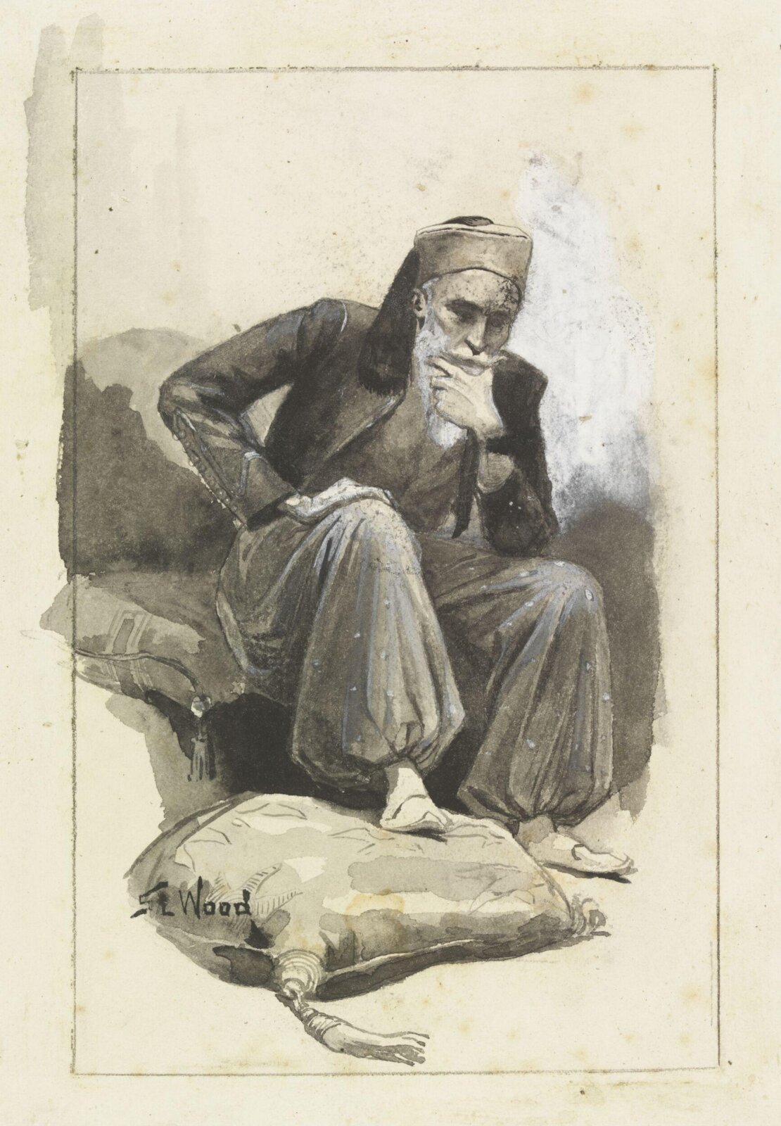 Missing bride, Stanley Llewellyn Wood, ca. 1900
