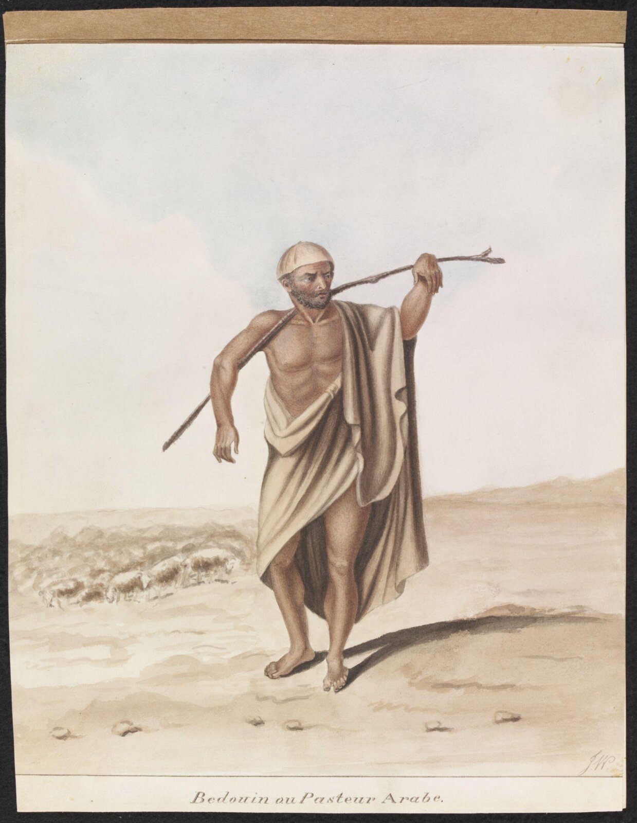 Bedouin ou Pasteur Arabe, ca. 1825