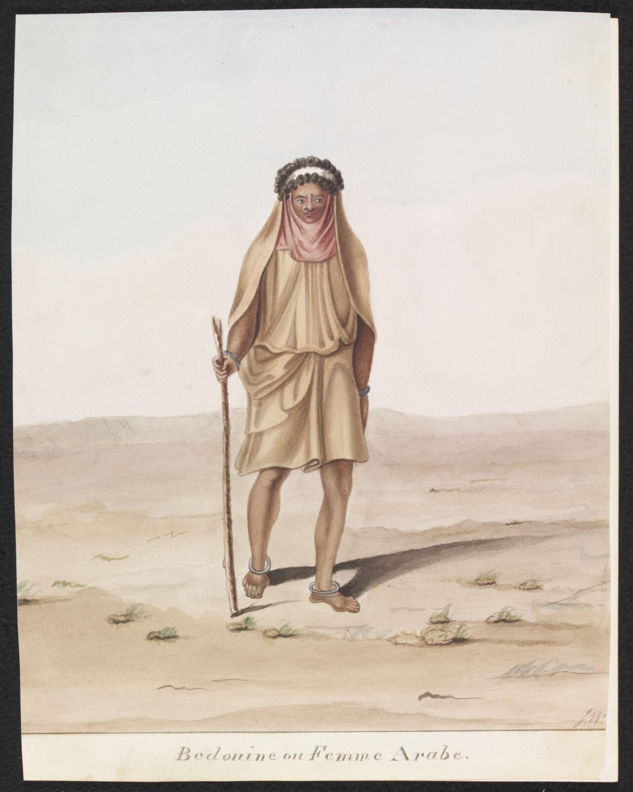Bedouine ou Femme Arabe, ca. 1825