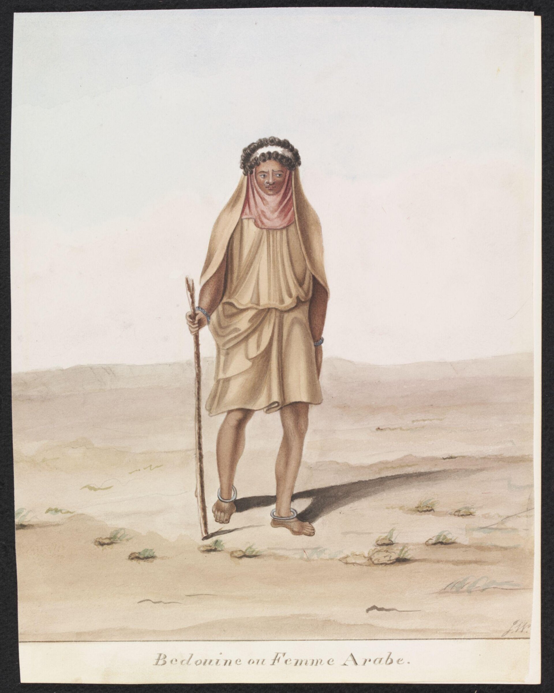 Bedouine ou Femme Arabe, ca. 1825