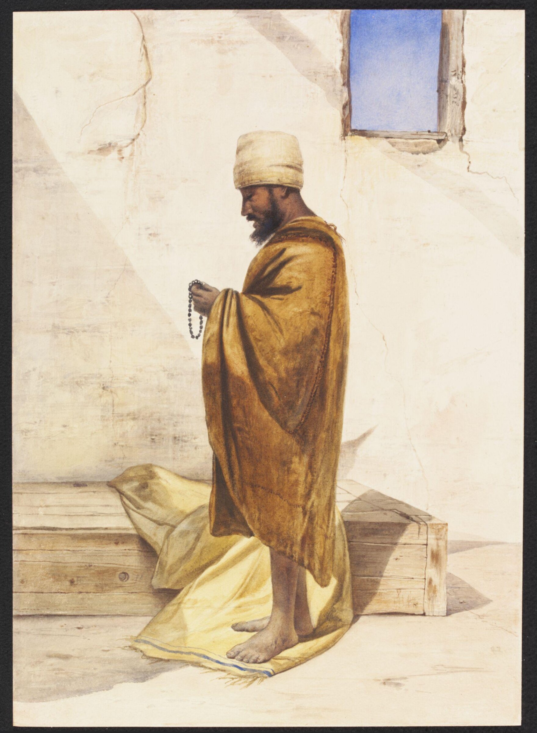 Abyssinian Christian in Cairo. On Pilgrimage to El-Tin, Elijah Walton, 1865-1875