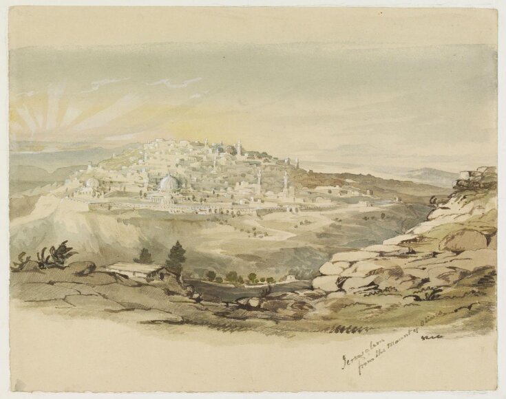 Jerusalem from the Mount of Olives top image