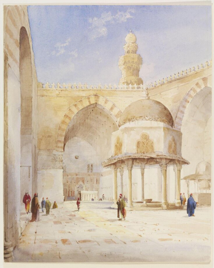 Interior of the Mosque of Sultan Hassan top image