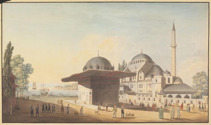 Tophane Çesmesi with Kiliç Ali Pasa Camii Unknown V&A Explore The