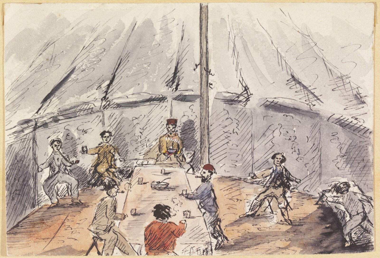 Our tent-life at Baalbec, 1850-1900
