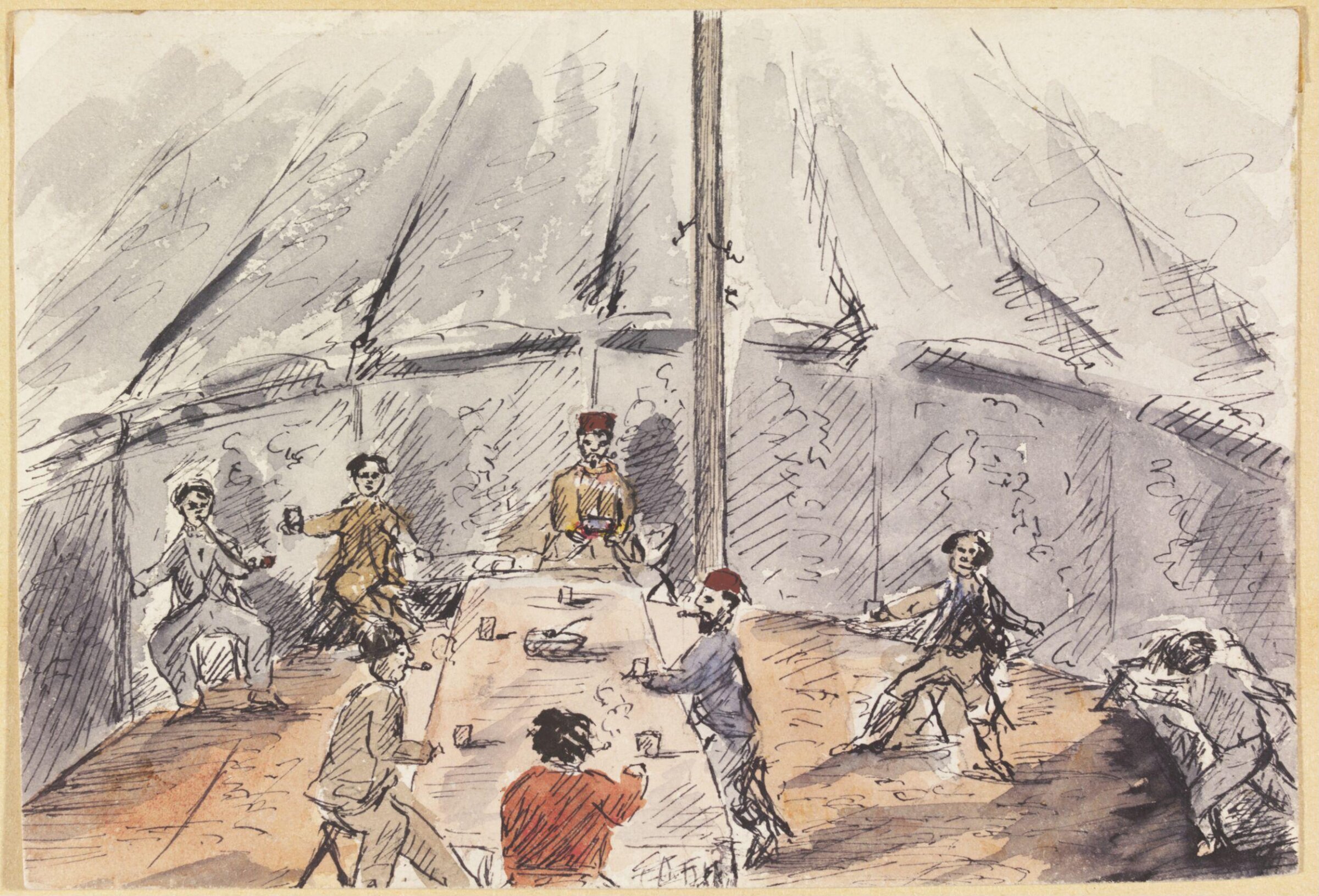 Our tent-life at Baalbec, 1850-1900