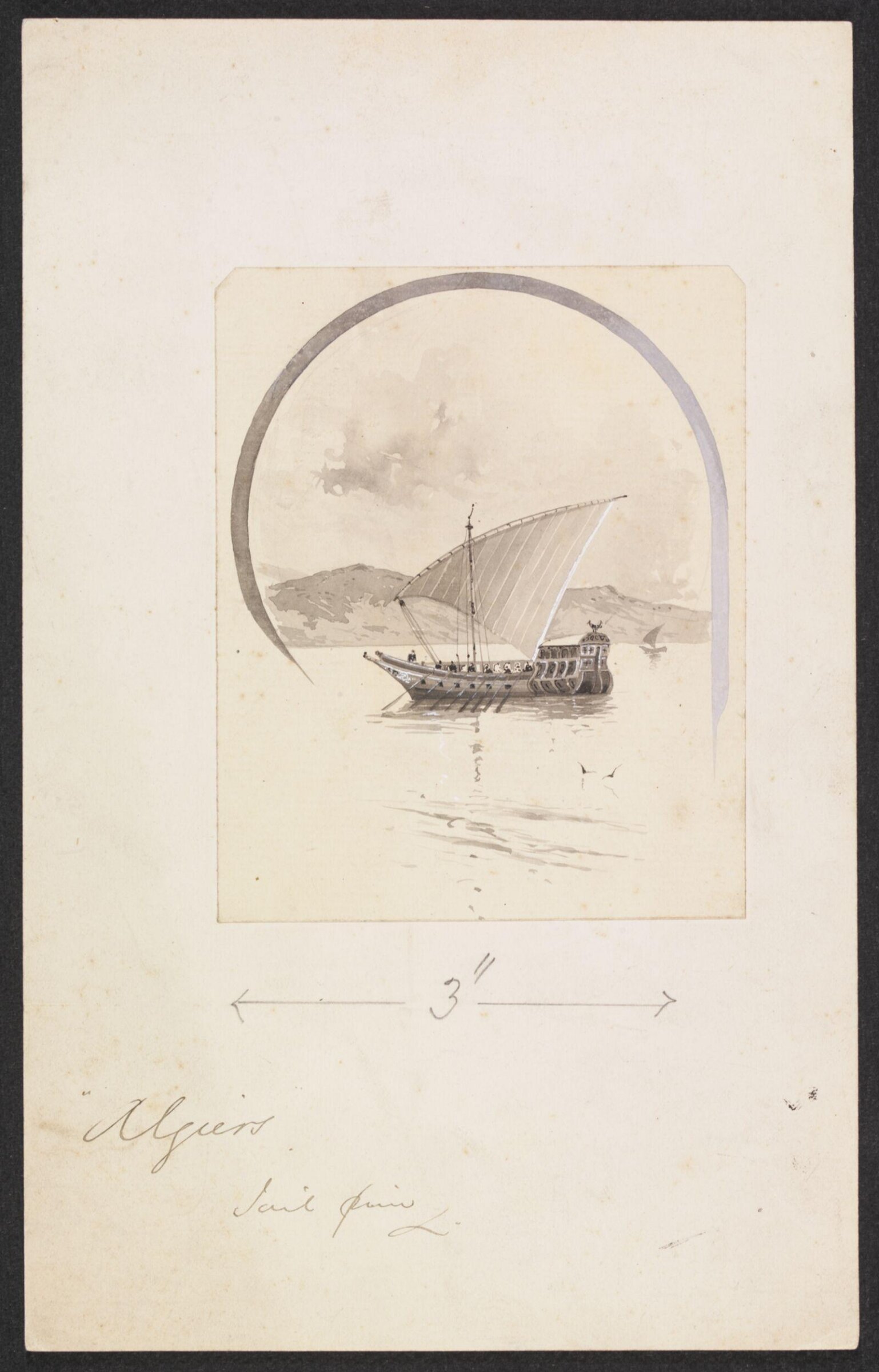Algiers  Sail [...], 1850-1900