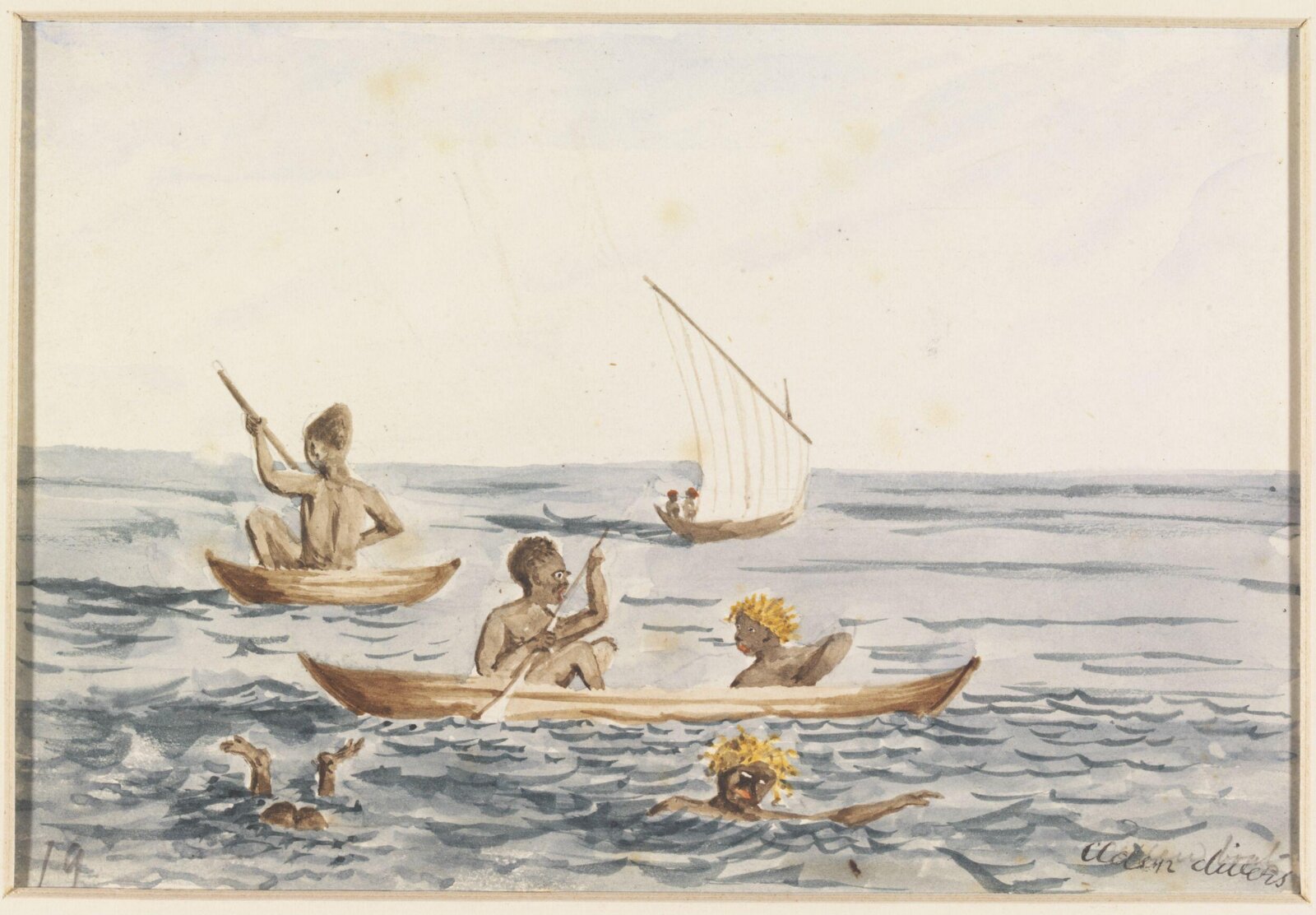 Aden divers, 1840-1870