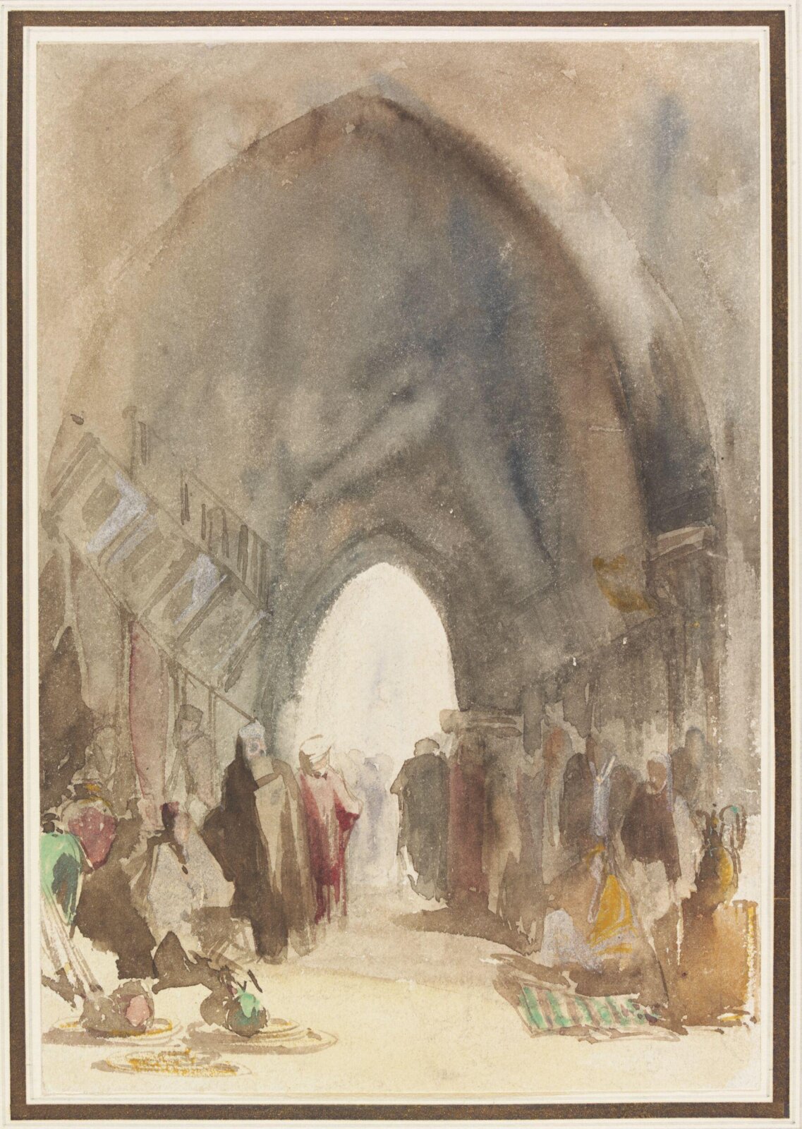 An Eastern Market., 1870-1900