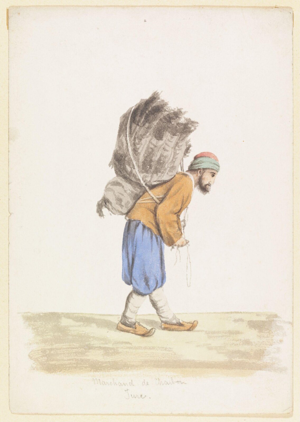 Marchand de Charbon Turc, ca. 1850