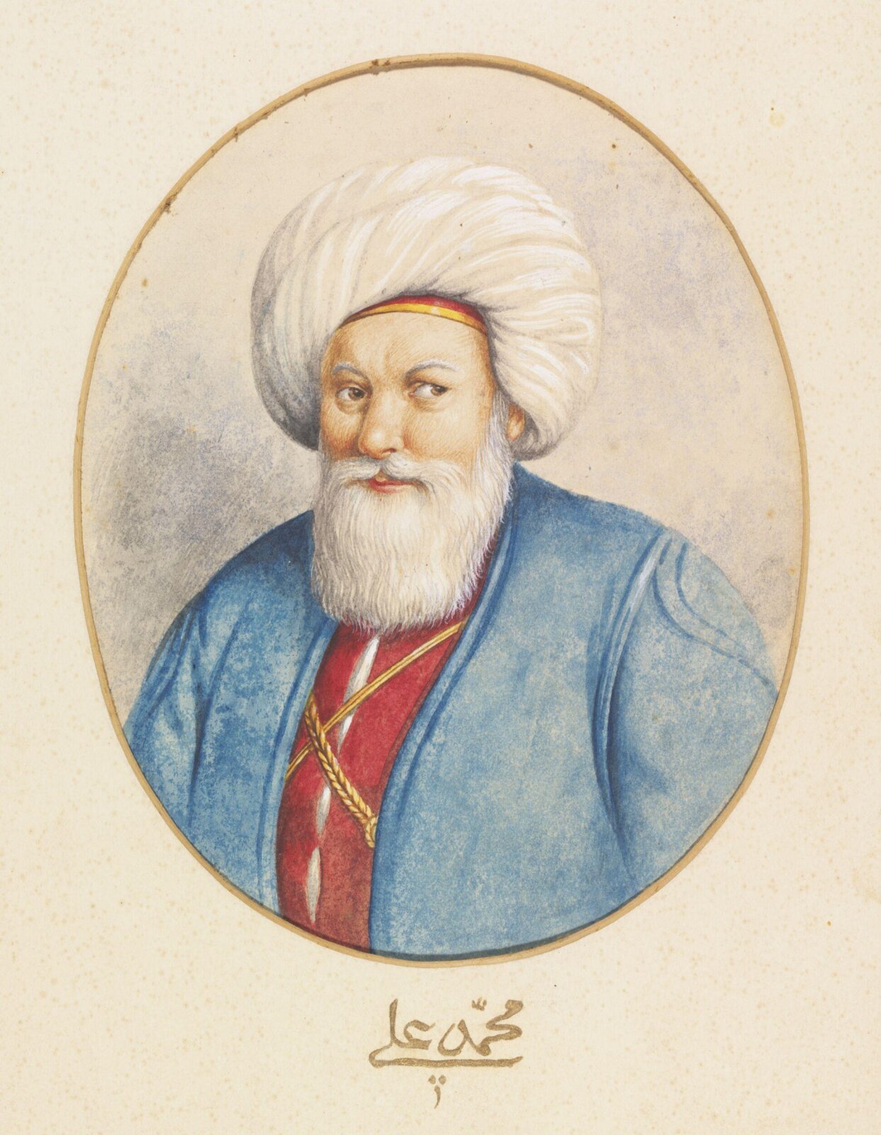 Portrait of Muhammad Ali, ca. 1840