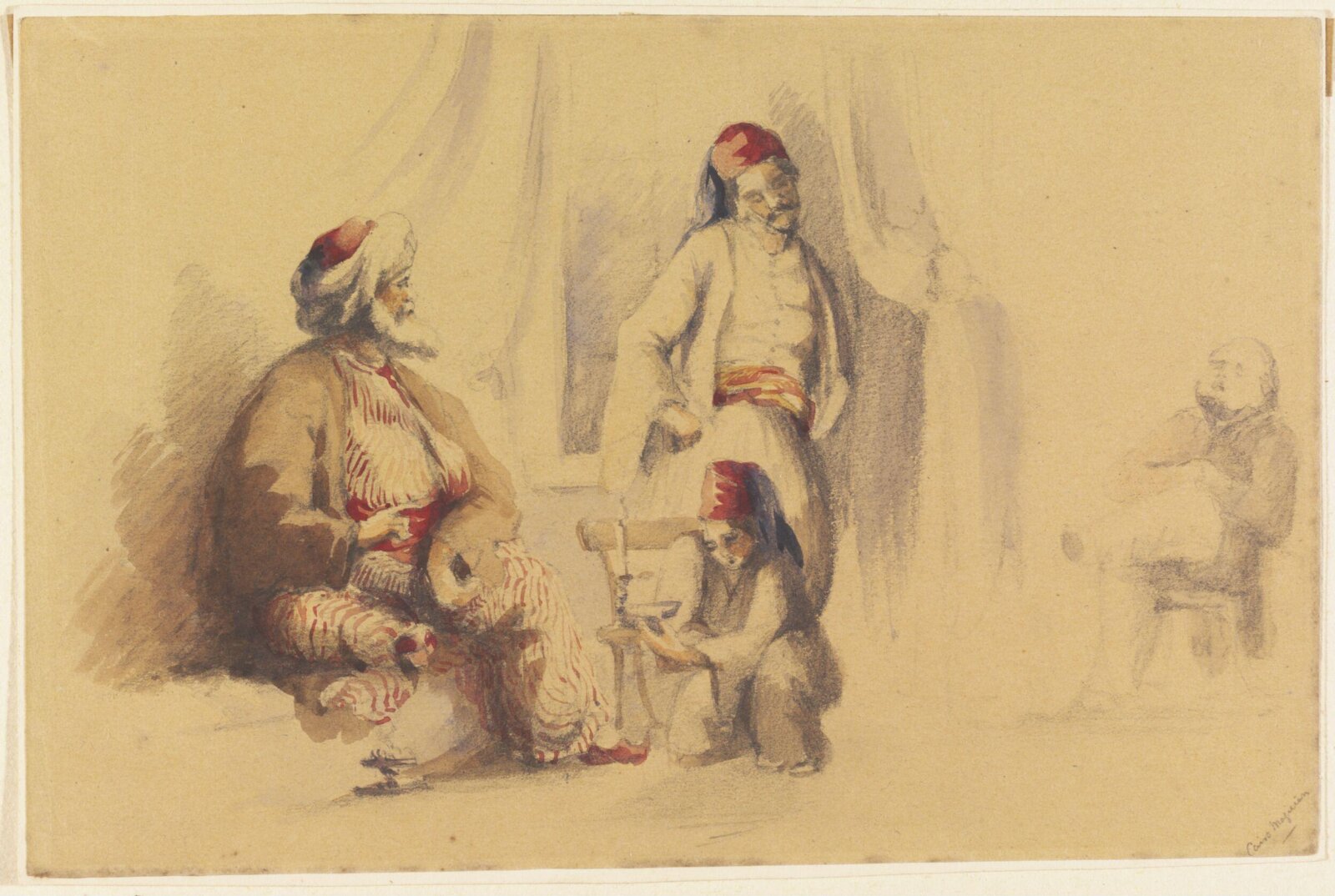 Cairo Magician, ca. 1850