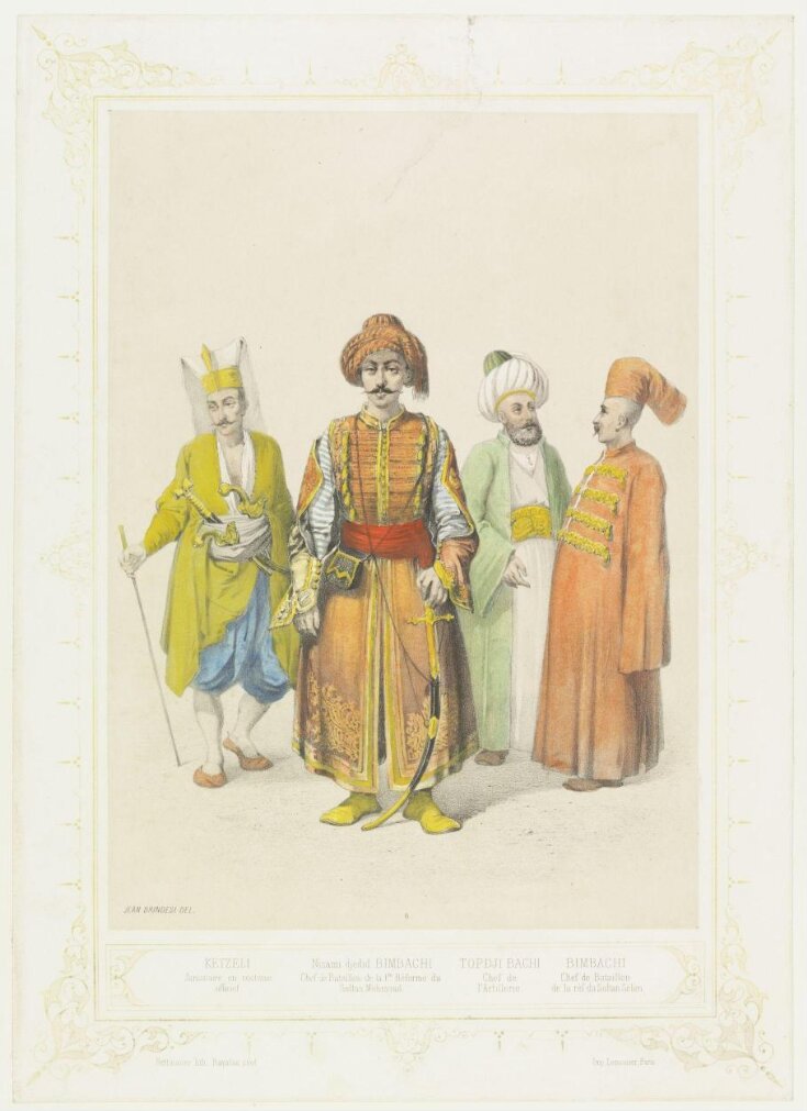 Elbicei Atika : Muse des Anciens Costumes Turcs de Constantinople image