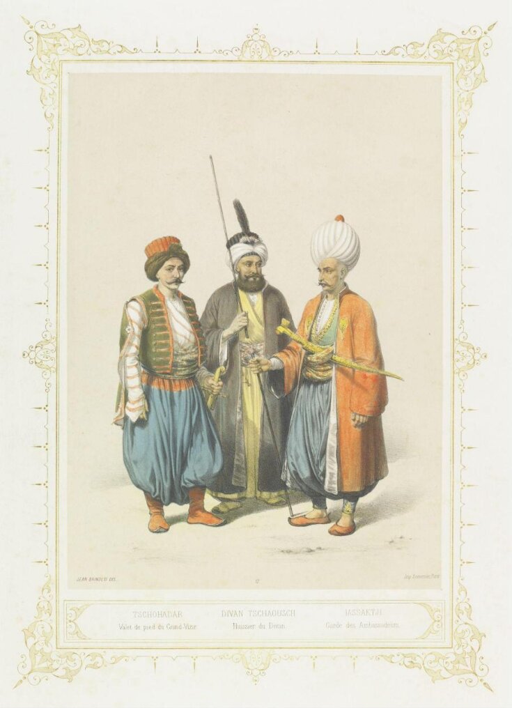 Elbicei Atika : Muse des Anciens Costumes Turcs de Constantinople image