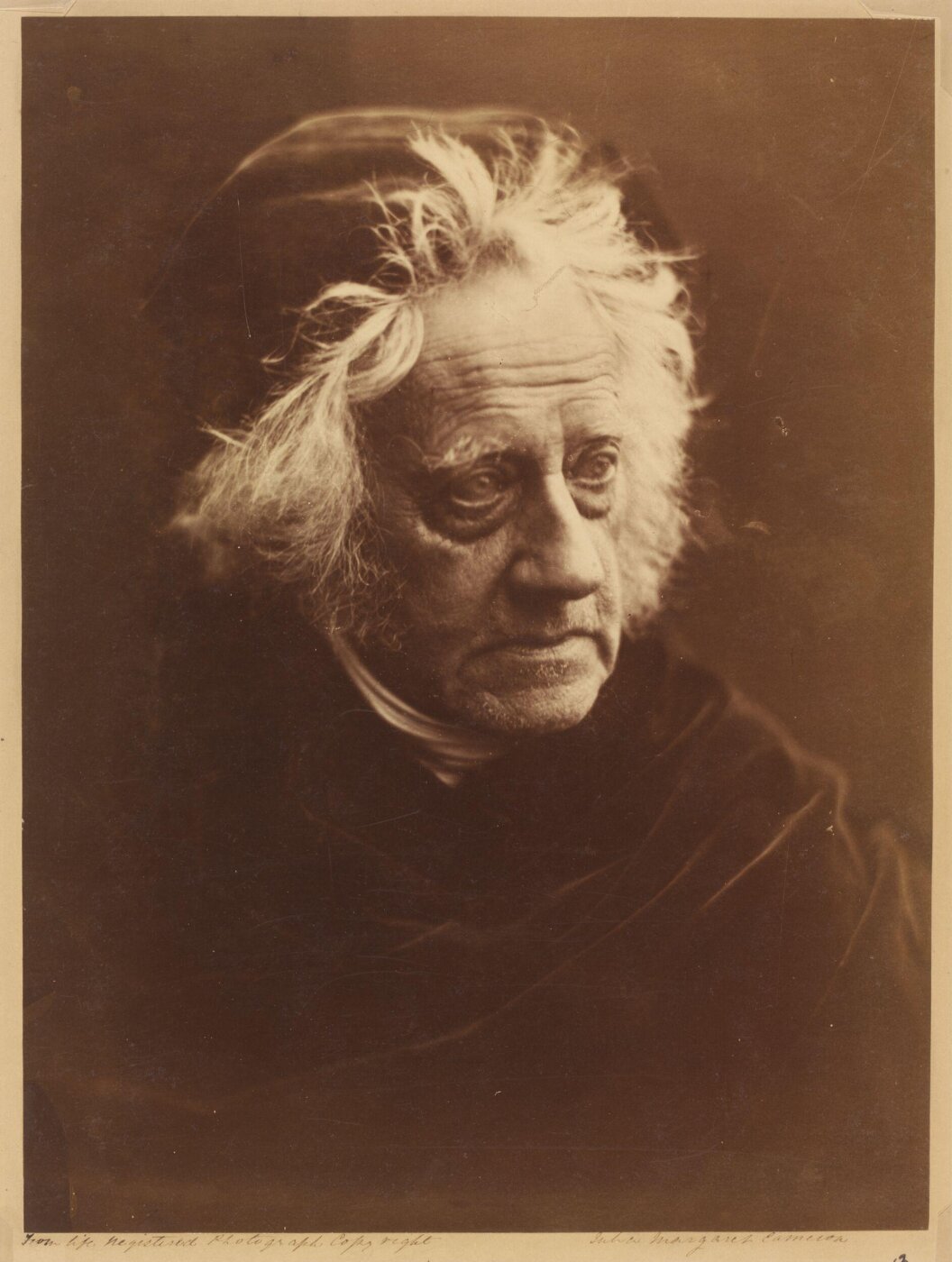 Cameron, Julia Margaret, J.F.W. Herschel