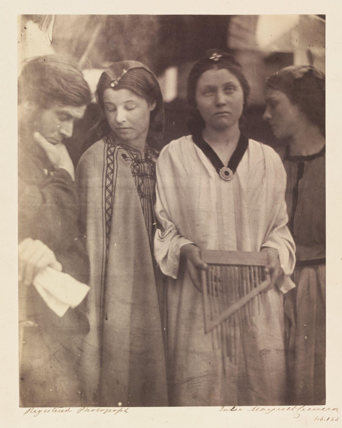 Cameron, Julia Margaret, Saint Cecilia, after the manner of Raphael