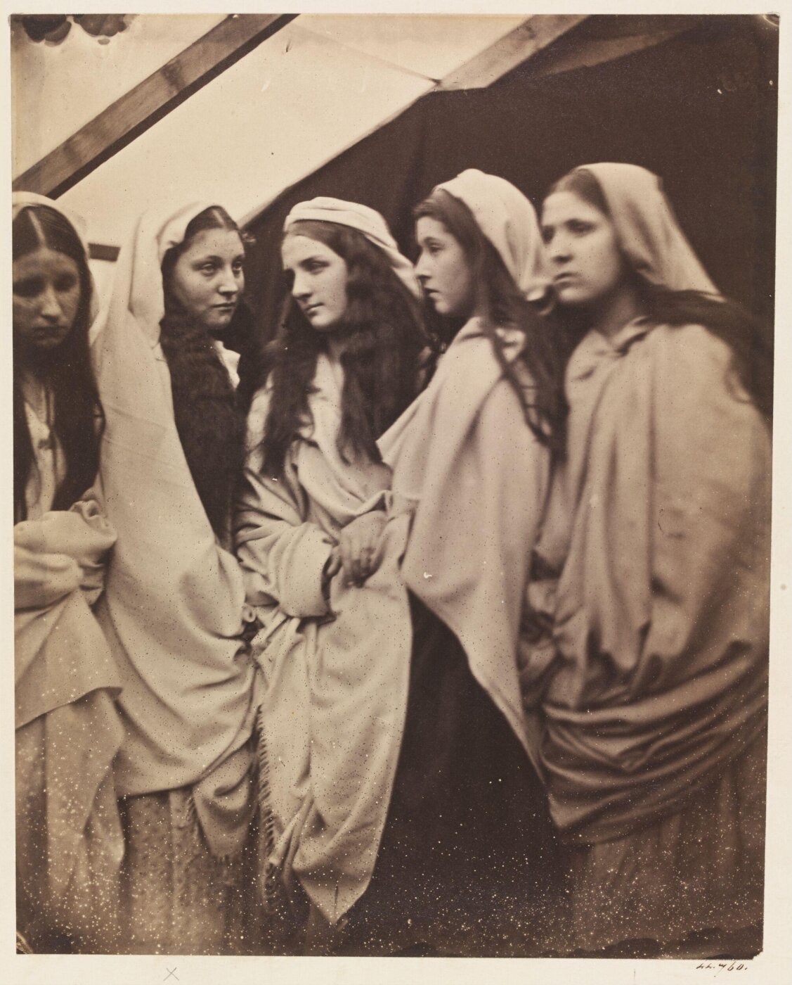 Cameron, Julia Margaret, The five foolish Virgins