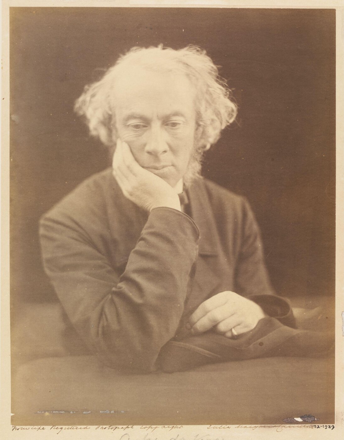 Cameron, Julia Margaret, Aubrey de Vere