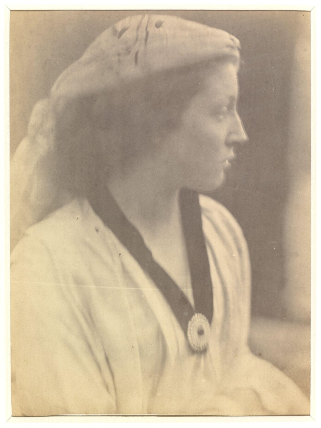 Cameron, Julia Margaret, Maud by Moonlight