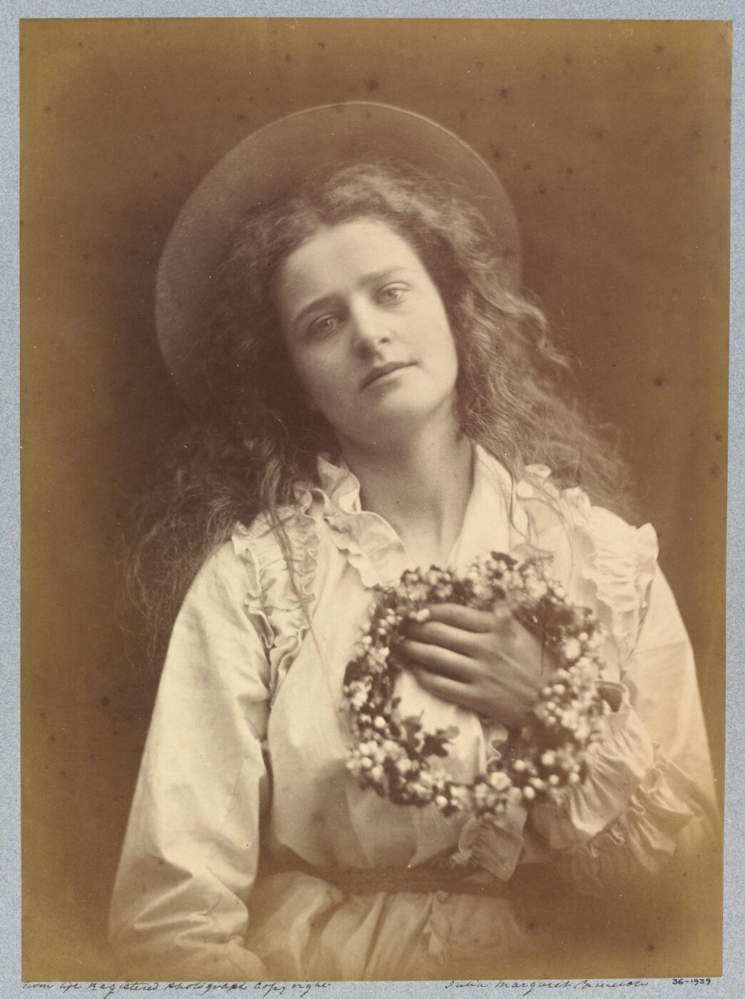 Cameron, Julia Margaret, 'For I'm to be Queen of the May, Mother'