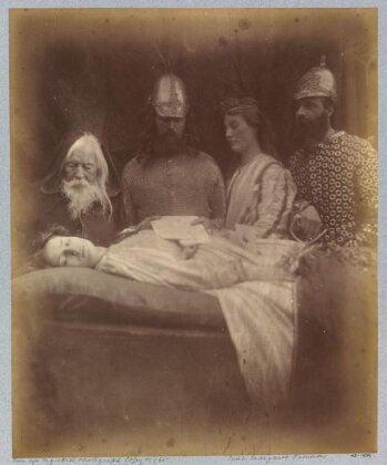 Lancelot and Elaine | Cameron, Julia Margaret | V&A Explore