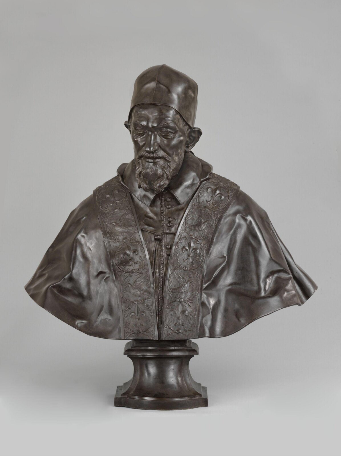 Pope Innocent X, Domenico Guidi, ca. 1690