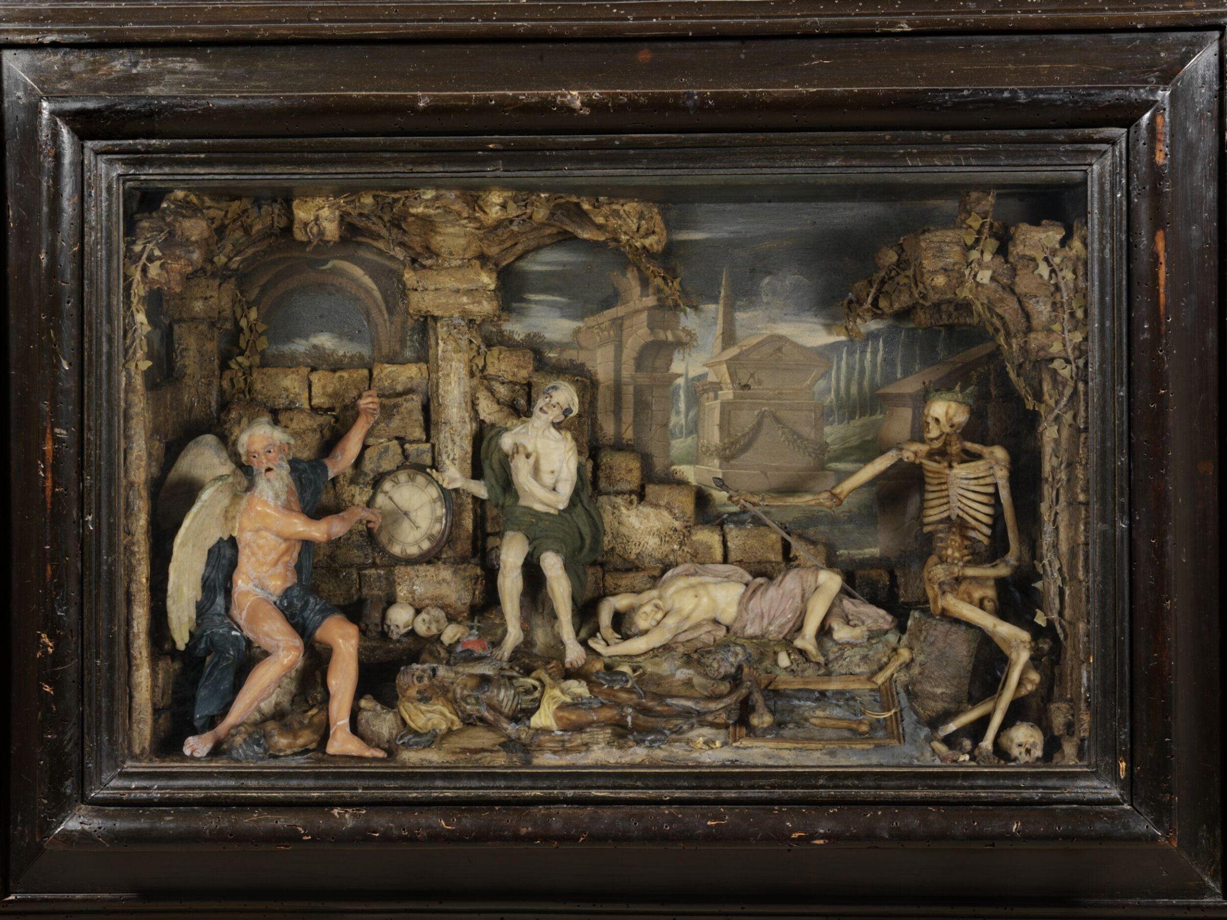 Time and Death, Caterina de Julianis, before 1727