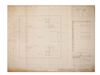 Plan of the Neue Nationalgalerie, Berlin by Mies van der Rohe, Ludwig