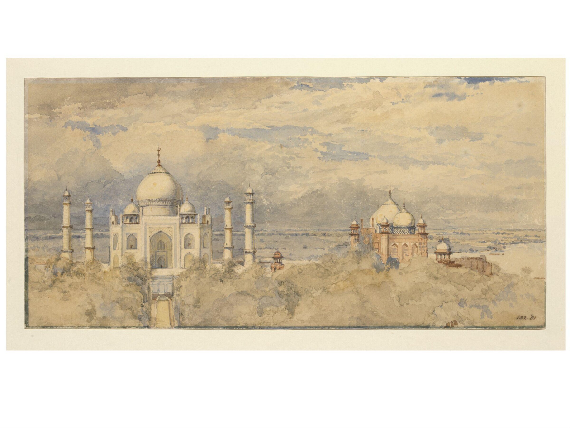 The Taj Mahal, William Carpenter, 1852