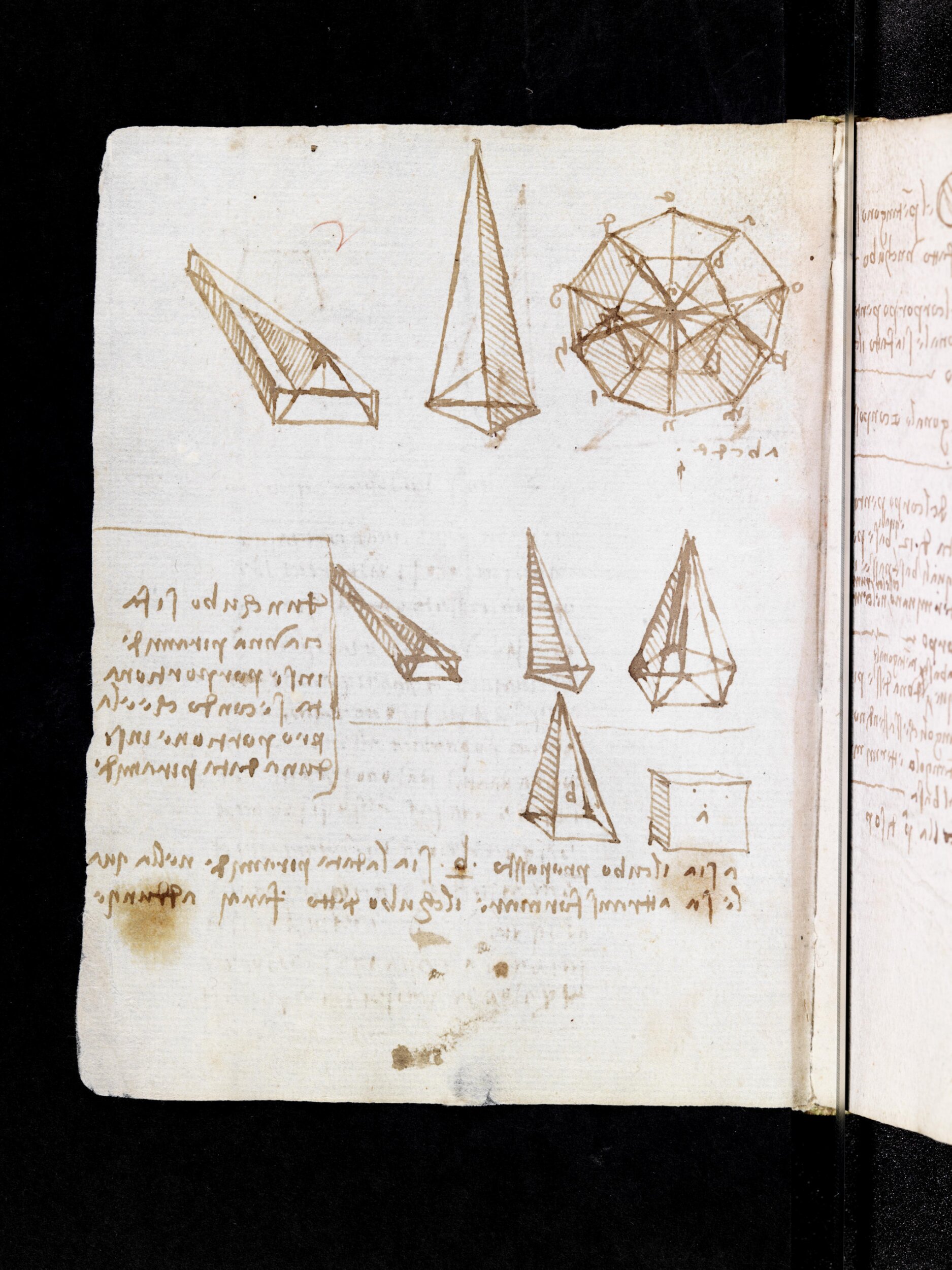 Notebooks of Leonardo da Vinci (1452-1519), vol. I; known as Codex Forster I
