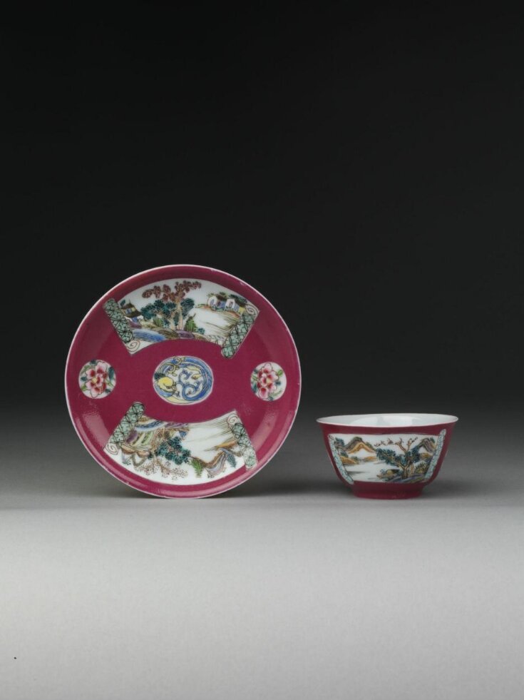 Cup and Saucer Unknown V&A Explore The Collections