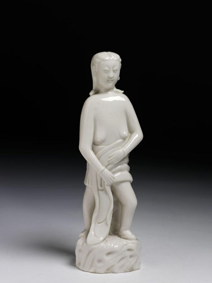 Dehua ware porcelain figure of a woman top image