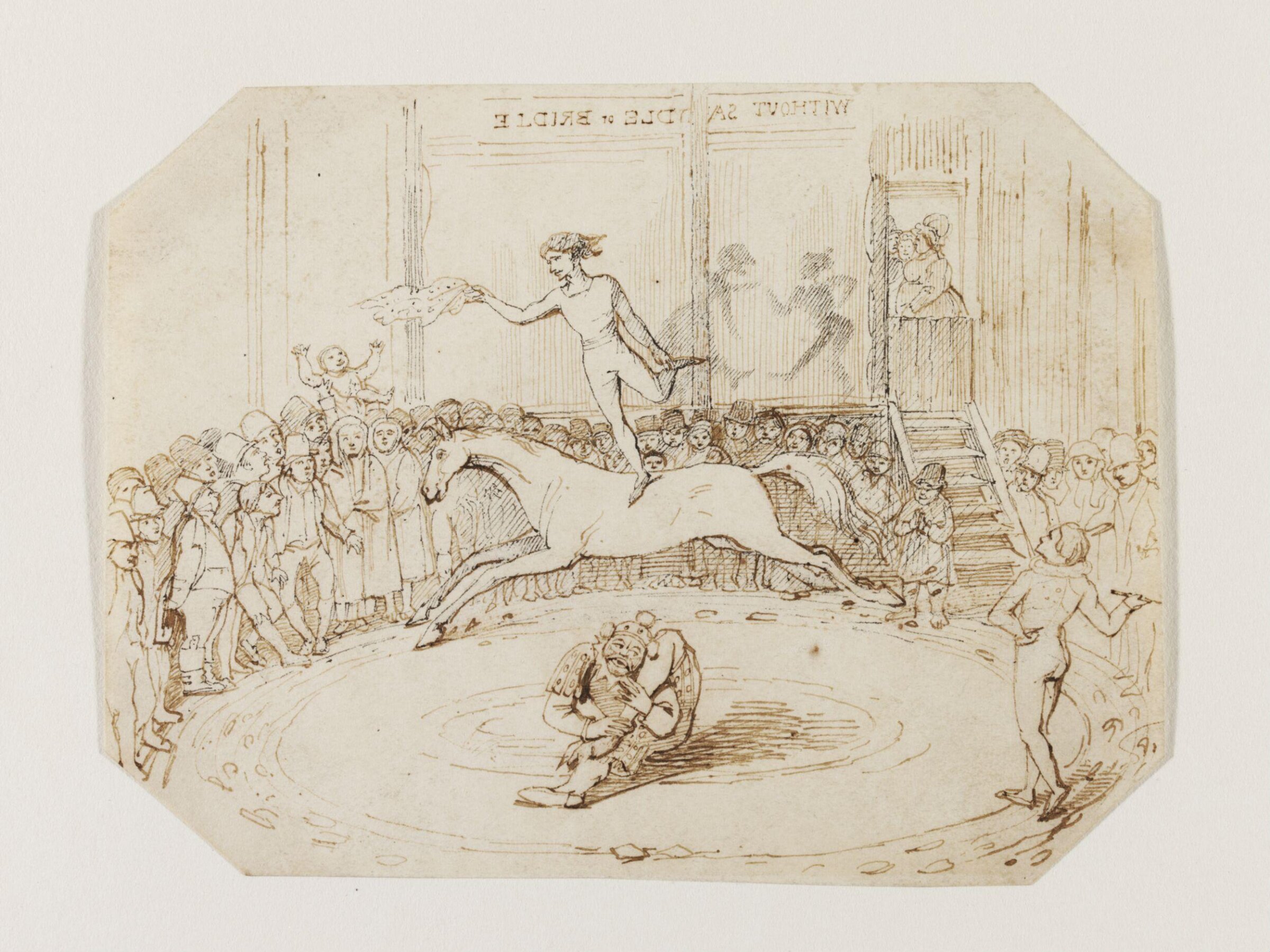 Without saddle or bridle, Daniel Maclise, ca. 1825-70