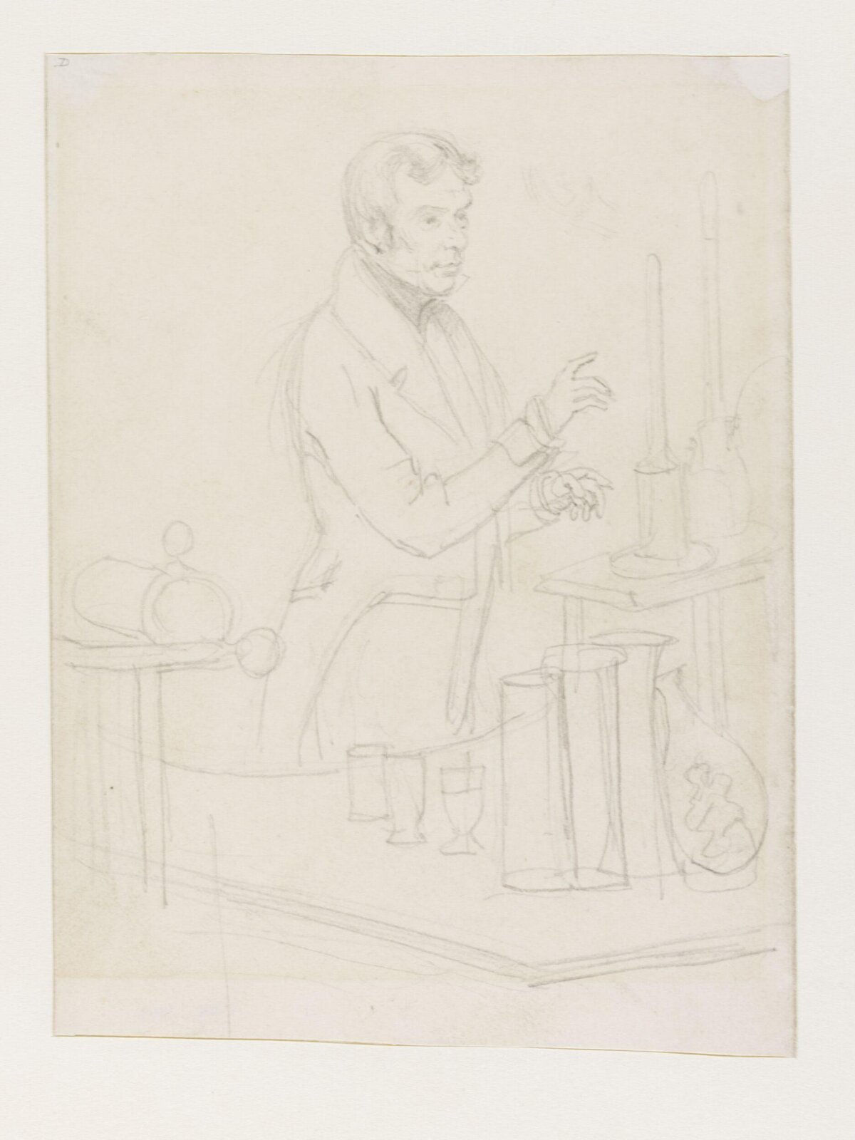 Michael Faraday, Daniel Maclise, ca. 1835-60