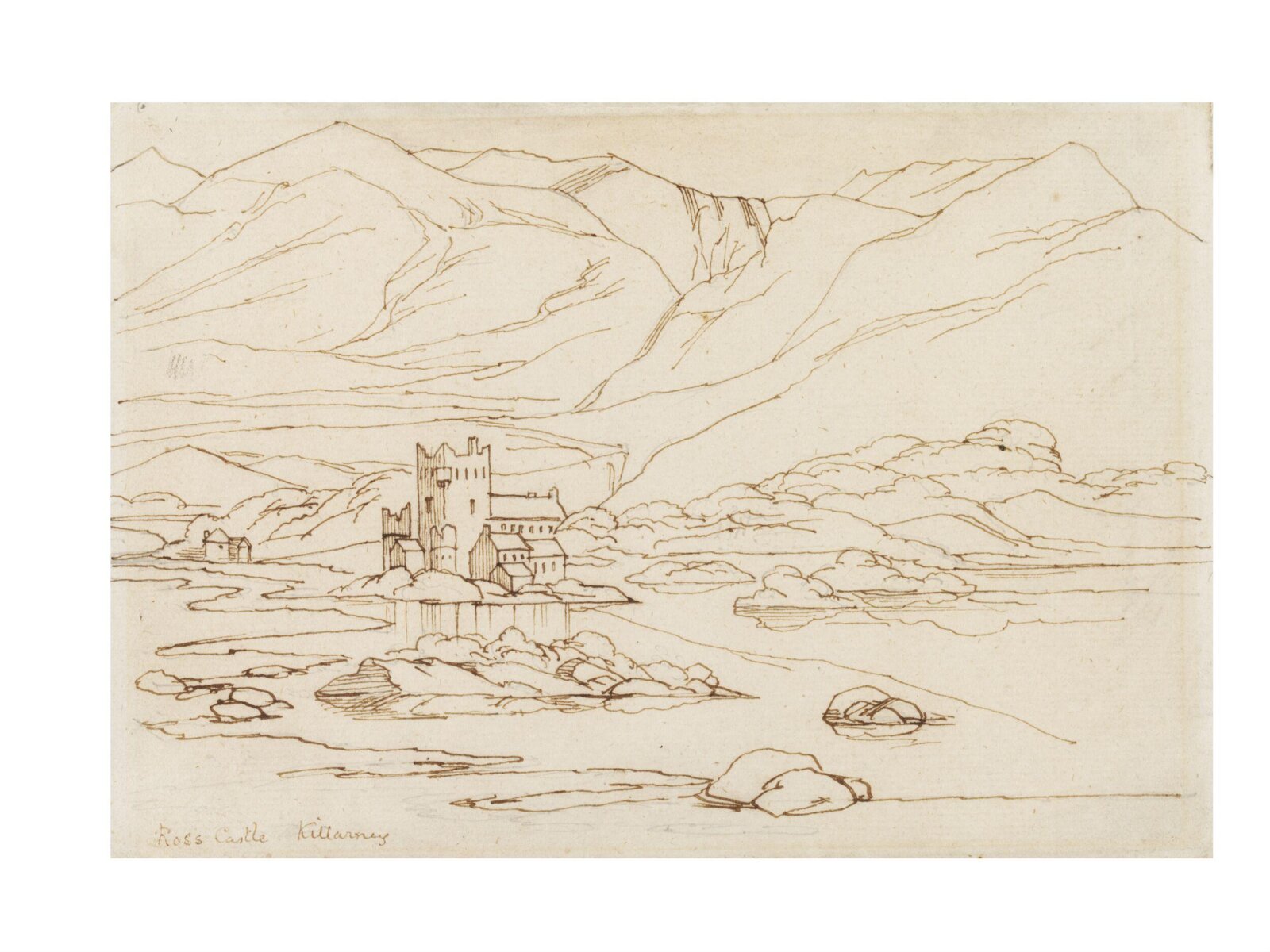 Drawing, Daniel Maclise, ca. 1825-70