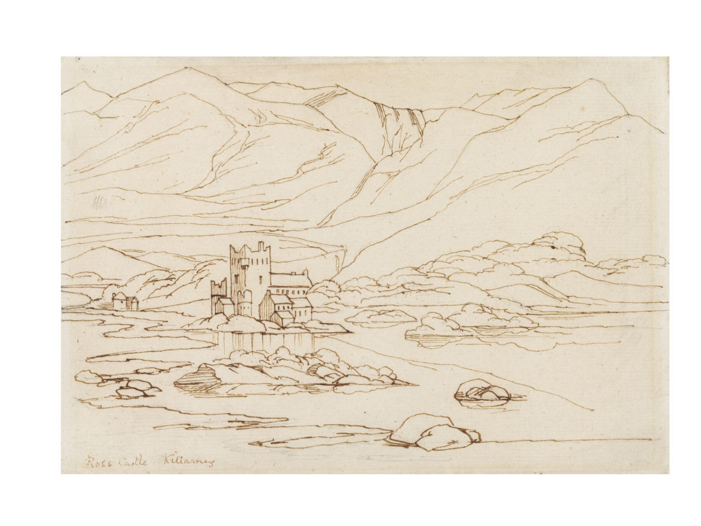 Drawing, Daniel Maclise, ca. 1825-70