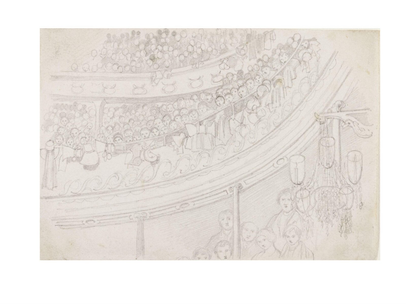 Drury Lane, Daniel Maclise, ca. 1825-70