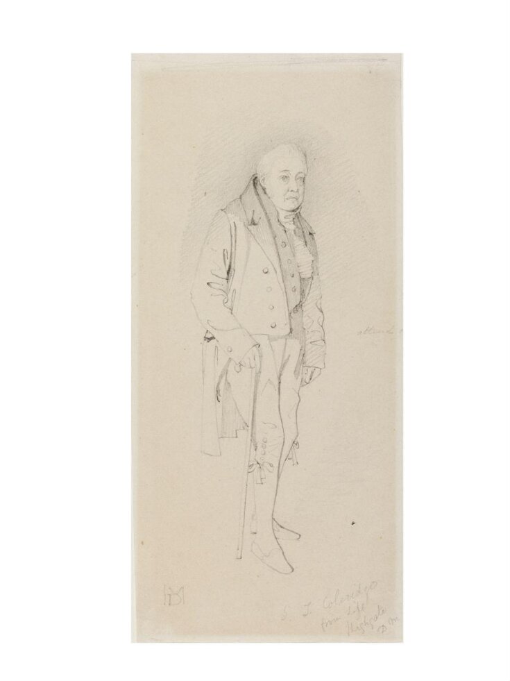 Portrait of Samuel Taylor Coleridge, poet top image
