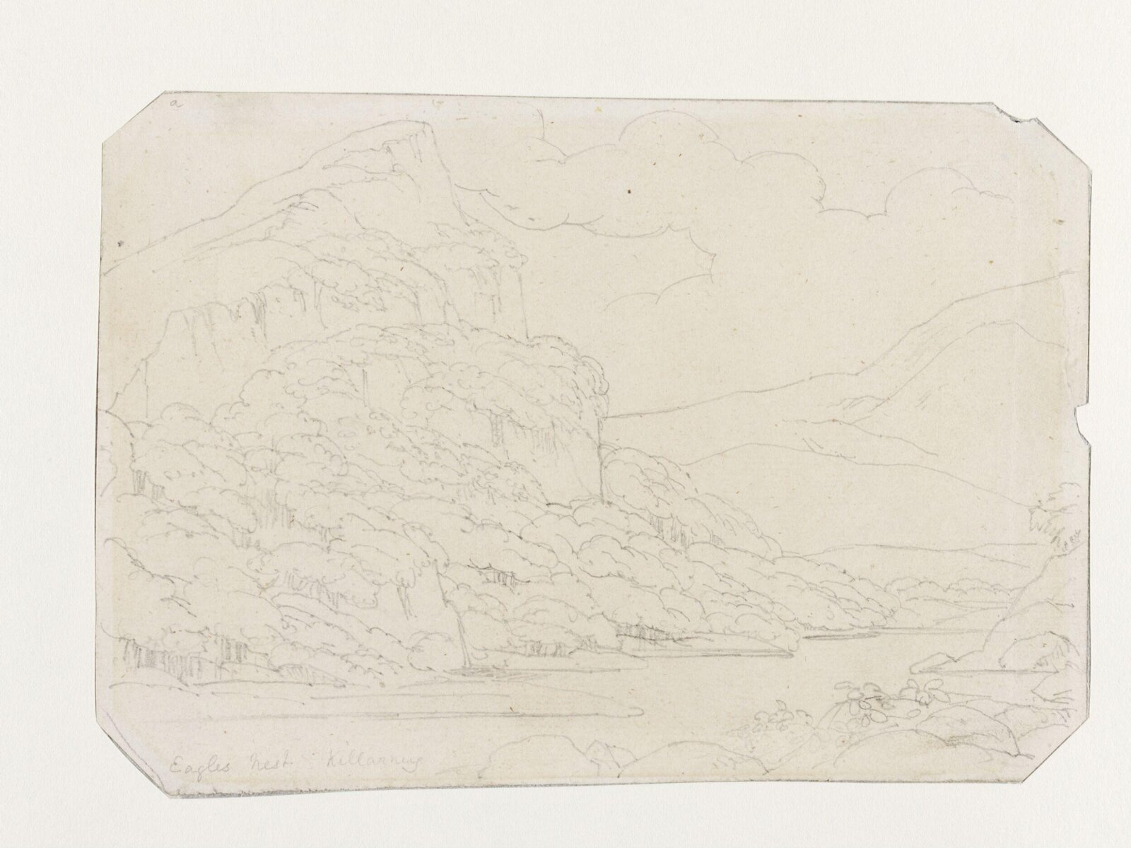 Eagle's Nest, Killarney, Daniel Maclise, ca. 1826