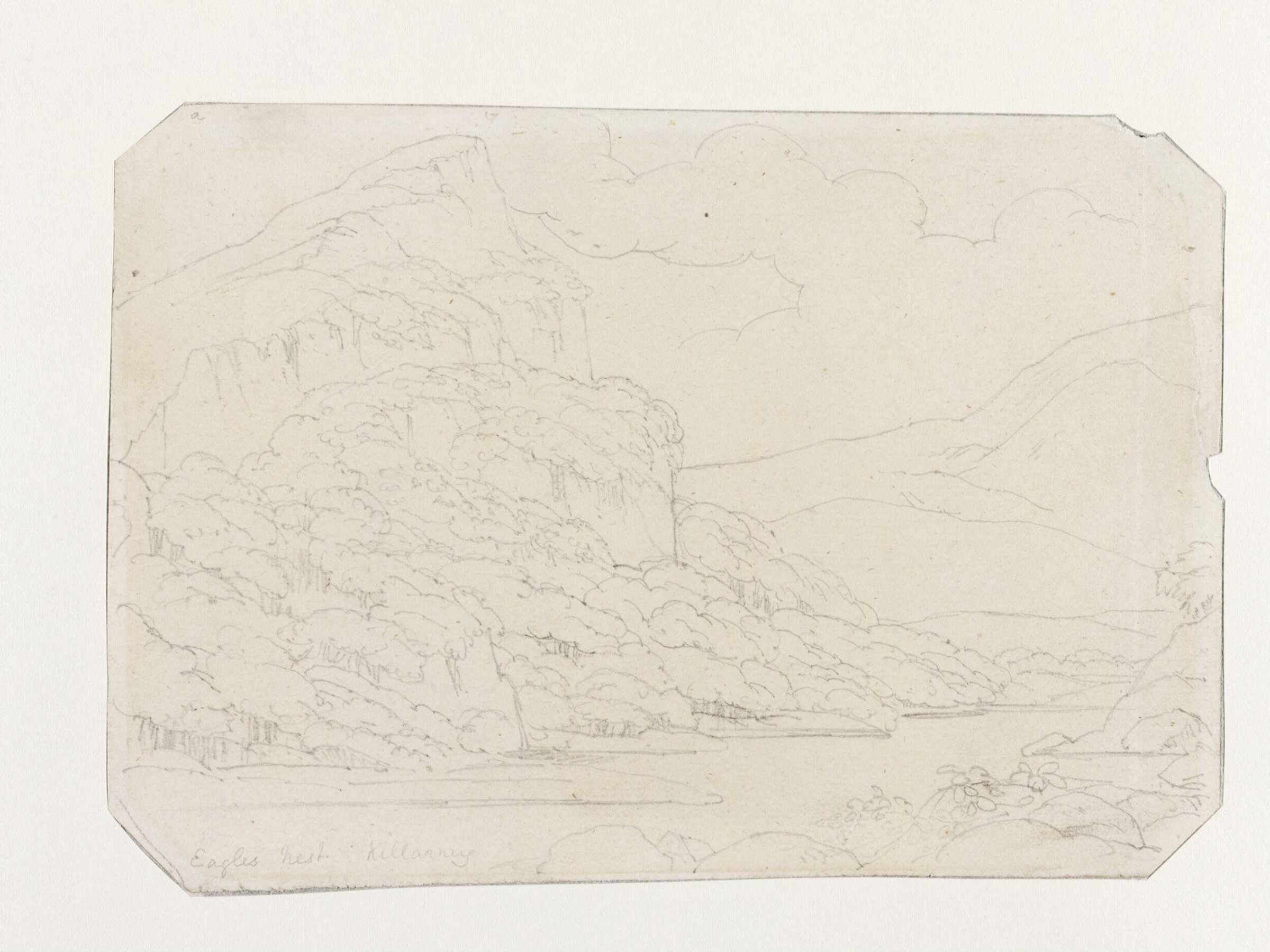 Eagle's Nest, Killarney, Daniel Maclise, ca. 1826