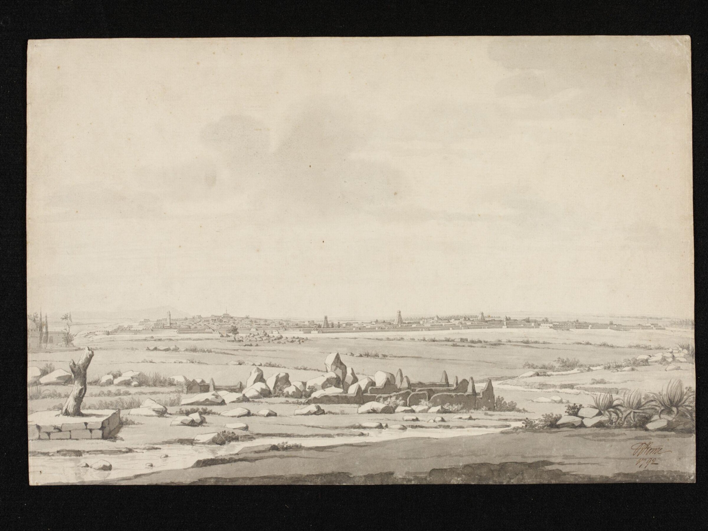 North View of Seringapatam, Robert Home, 1792
