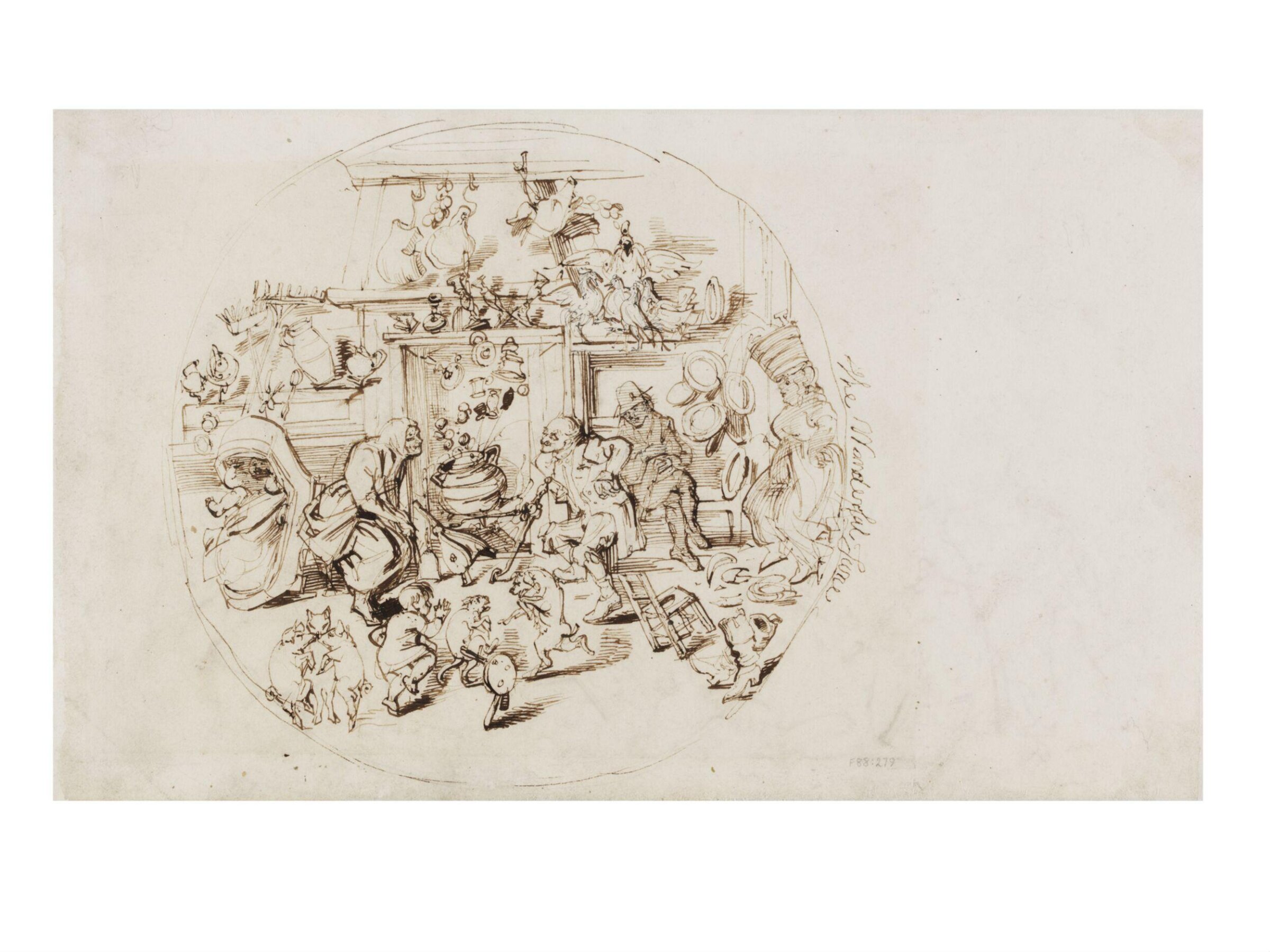 Donnybrook Fair, Daniel Maclise, ca. 1825-70